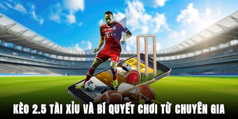 Kèo 2.5 tài xỉu và bí quyết chơi từ chuyên gia