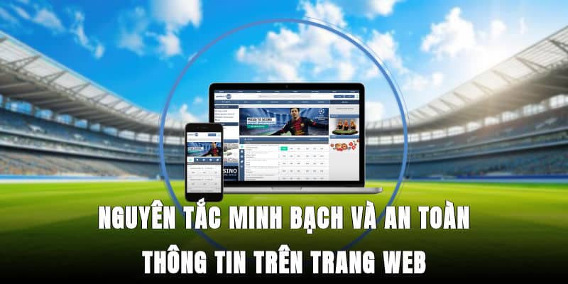 Nguyên tắc minh bạch và an toàn thông tin trên trang web