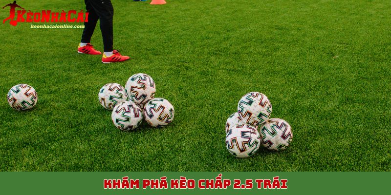 Khám phá kèo chấp 2.5 trái