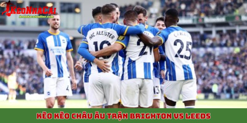 Kèo kèo châu Âu trận Brighton vs Leeds, 1/11